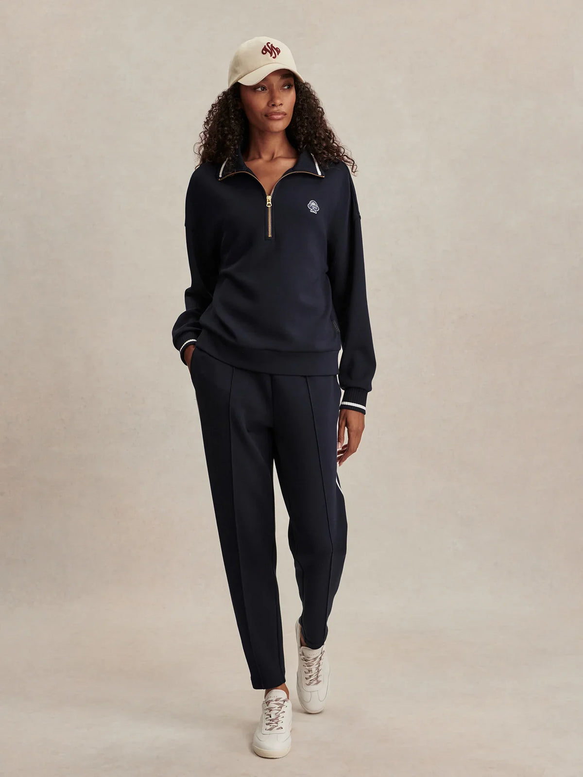 Bertie Half Zip Sweat