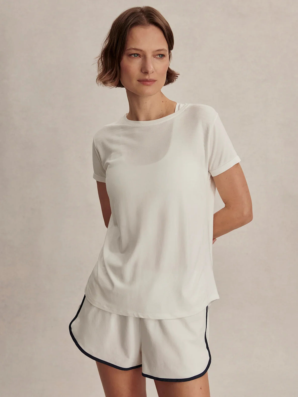 Saskia Seamless Longline Tee