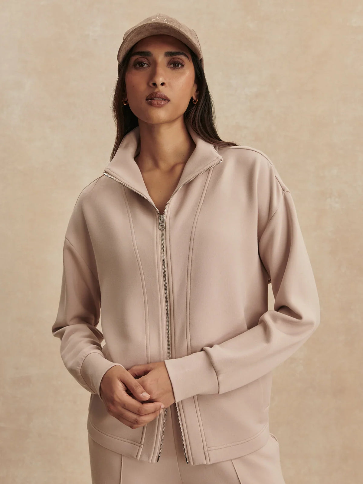 Arlene Zip Through Sweat