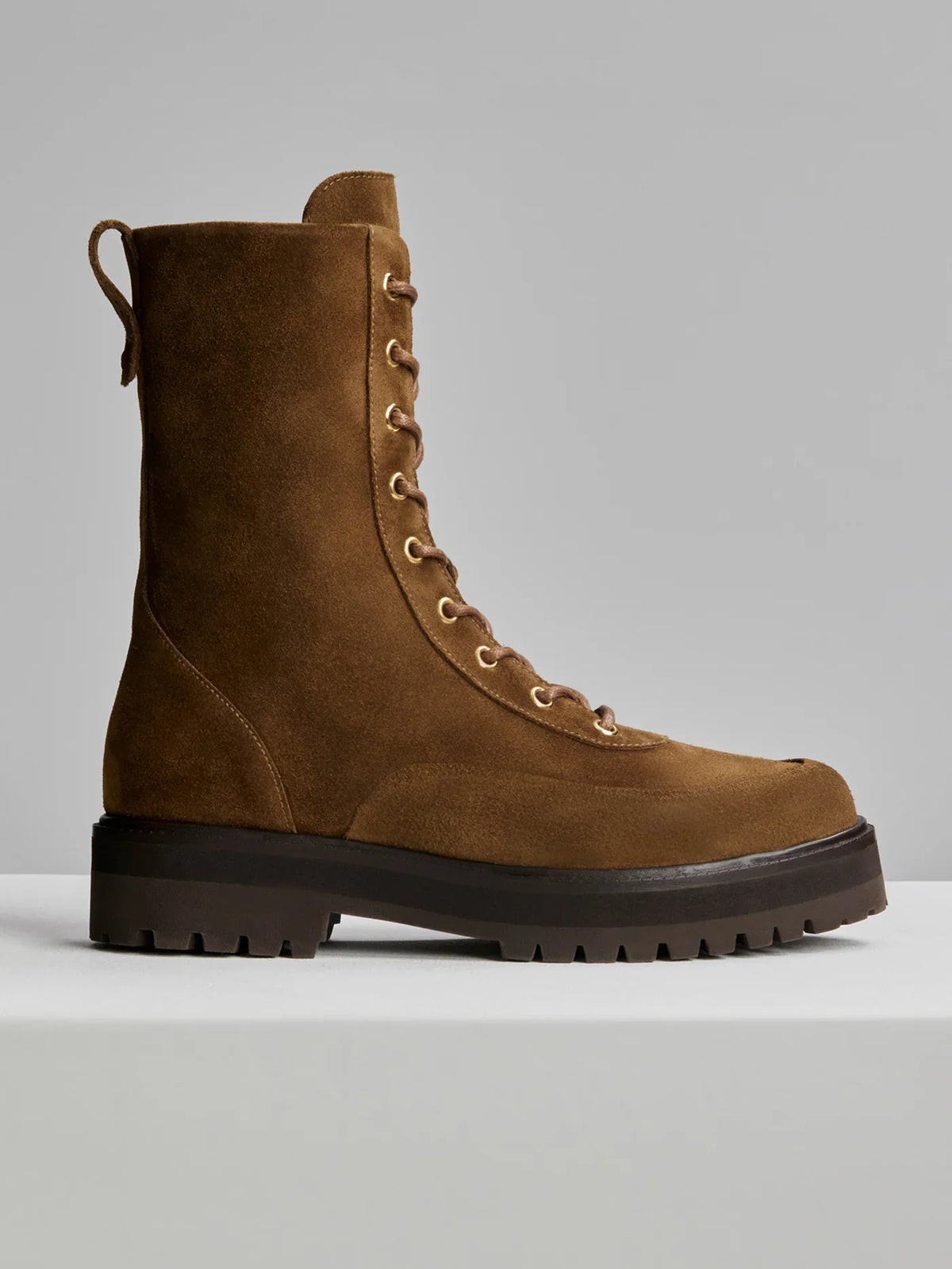 Calsen Lug Sole Suede Boot