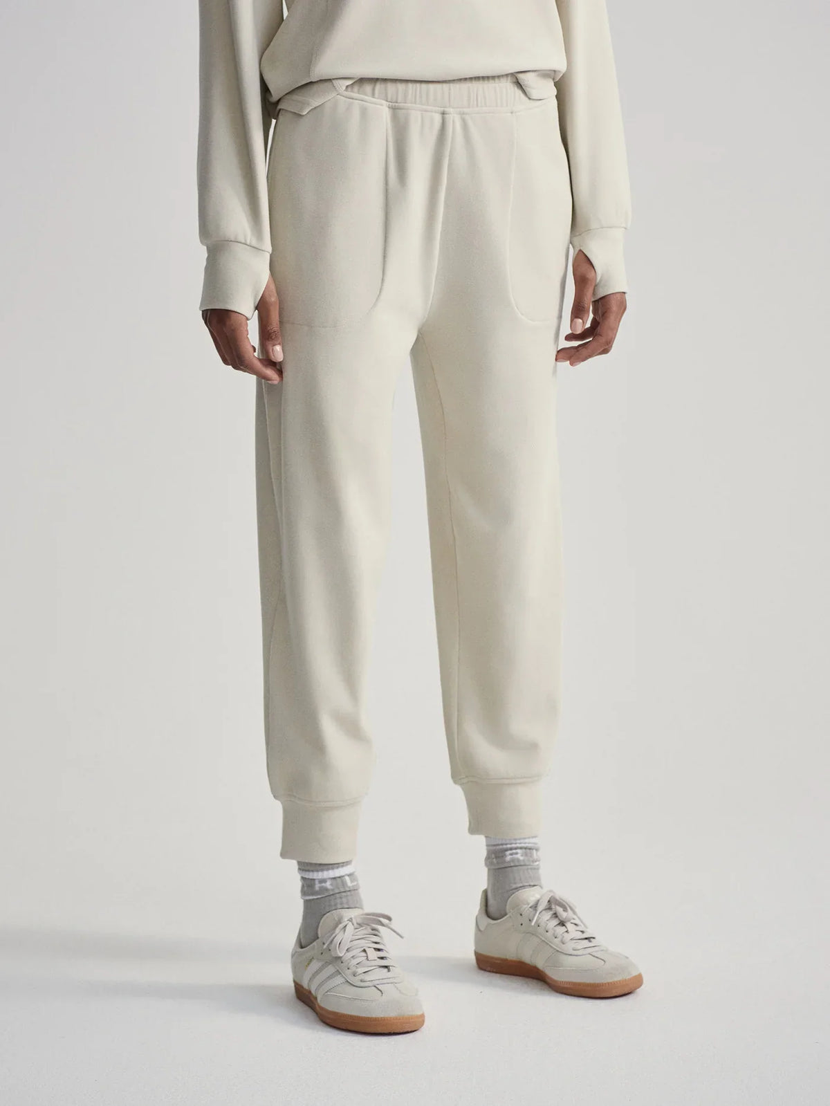 Brushed Rib Slim Cuff Pant 25