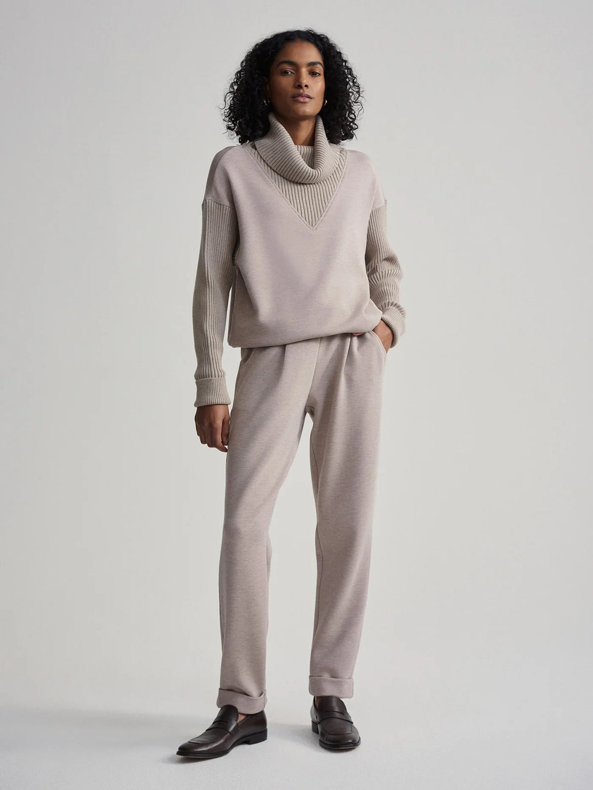 Hannah Cowl Neck Sweat