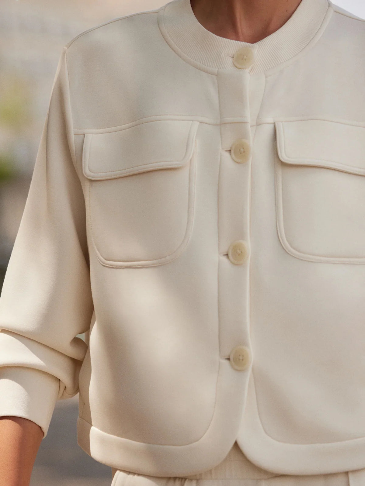 Hartwell Button Through Sweat