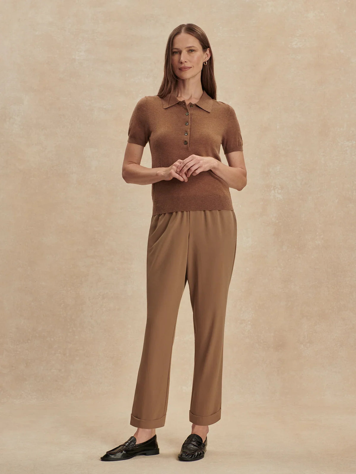 Lightweight Stretch Turn Up Travel Pant Regular