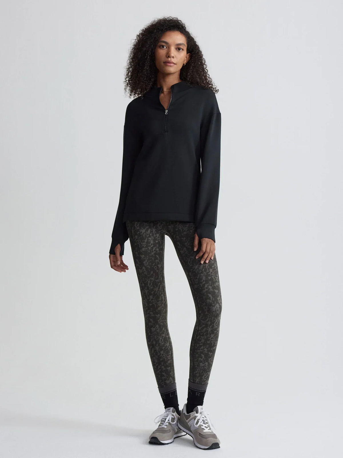 Cleo Half-Zip Sweat