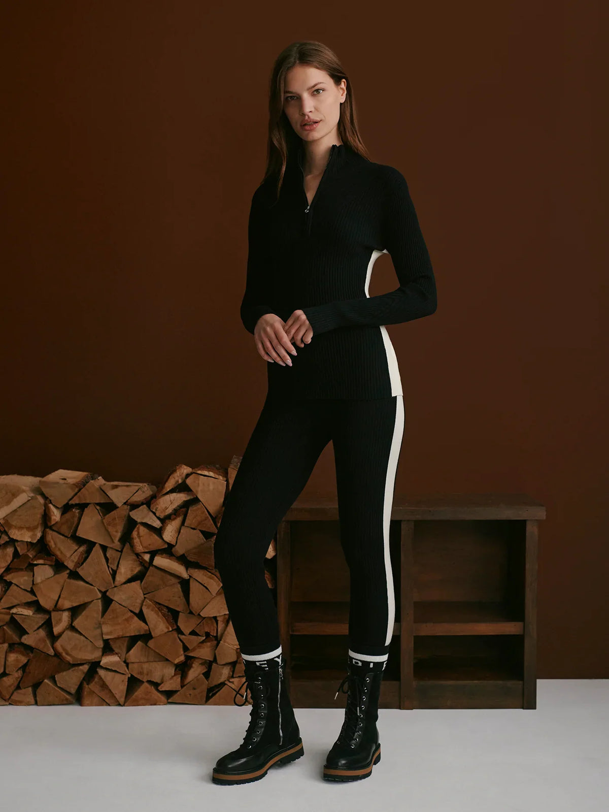 Demi 2.0 Half Zip Knit