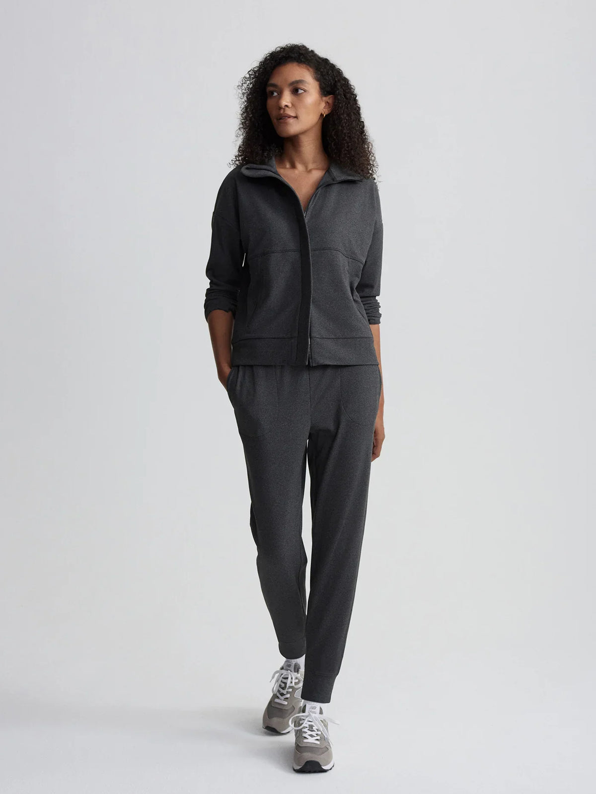Brushed Rib Slim Cuff Pant 27.5