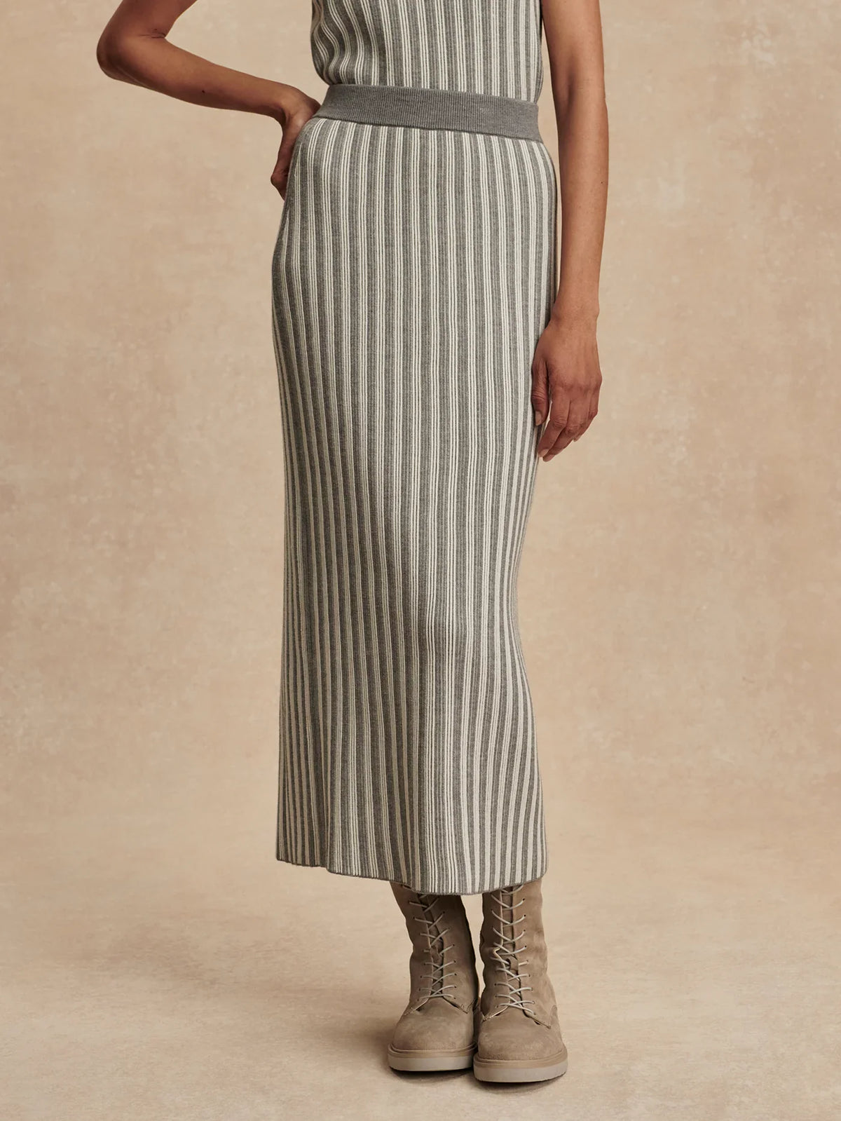 Mairead Rib Knit Skirt